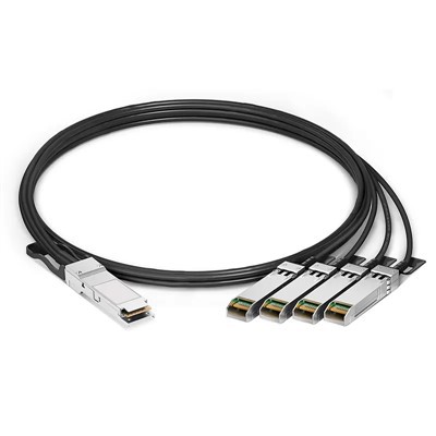 Superior Quality samhæf 1 0 0g qsfp28 til 4 x 25g sfp28 aðgerðalaus beina festingu koparbrots snúru 0,5m -5 m